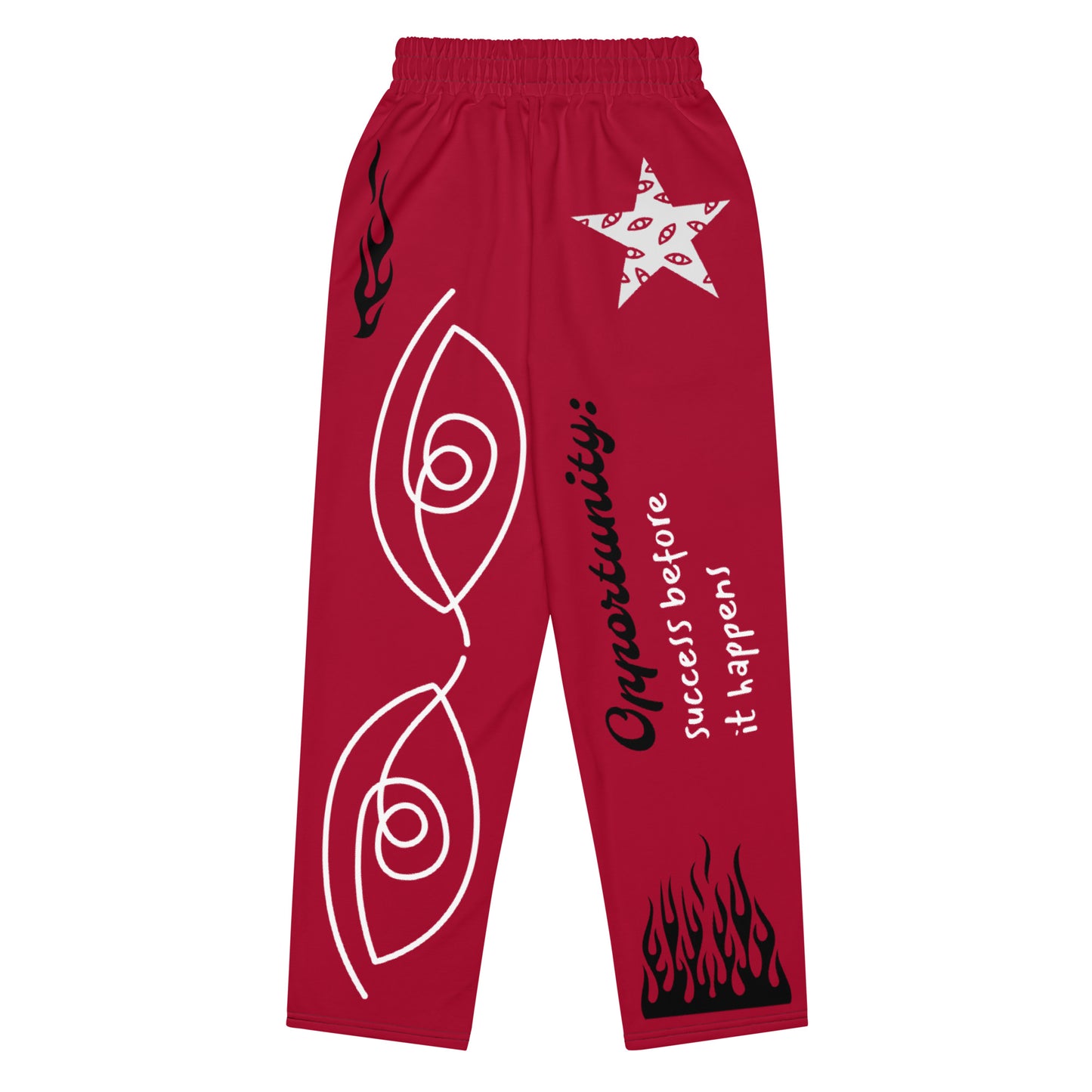 Icy Wide-Leg Joggers
