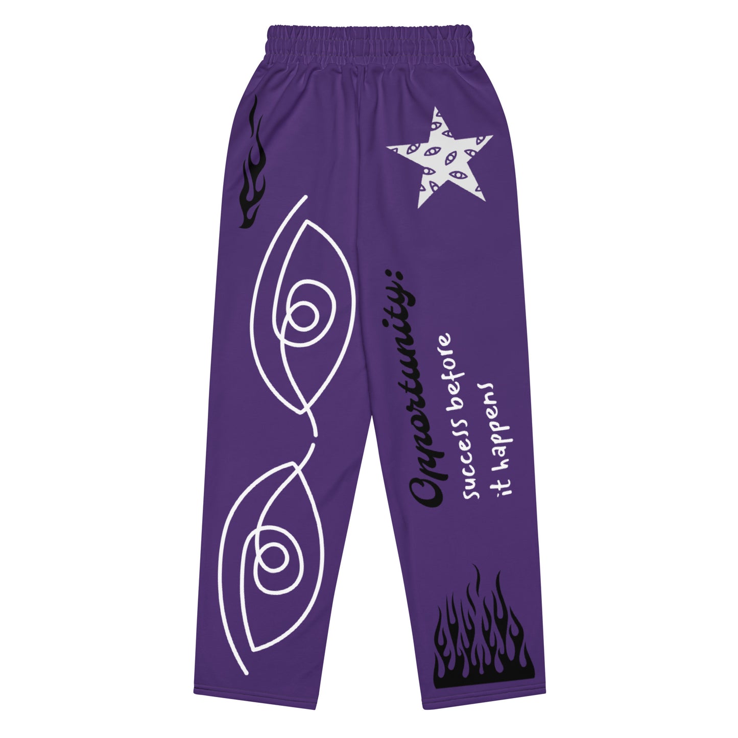 Icy Wide-Leg Joggers
