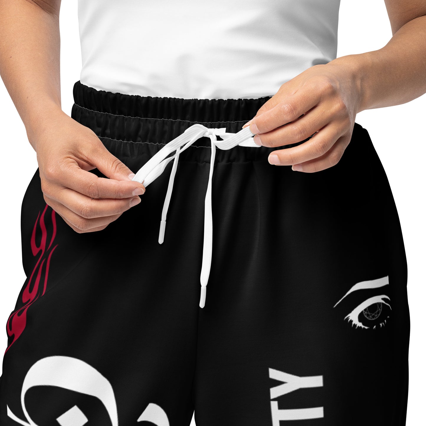 Icy Wide-Leg Joggers