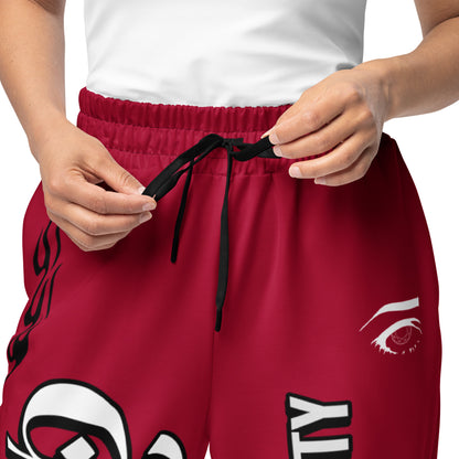 Icy Wide-Leg Joggers