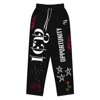 Icy Wide-Leg Joggers