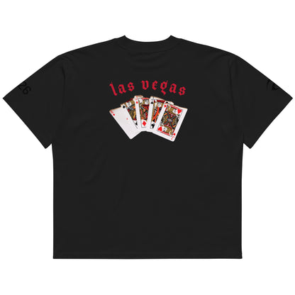 Heart On Fire Oversized High Neck T-Shirt